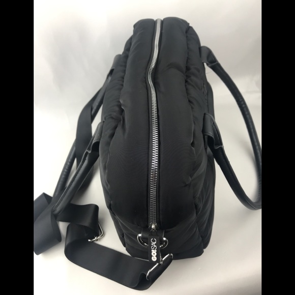 GoSac Black Quilted Crossbody Bag - Picture 6 of 13